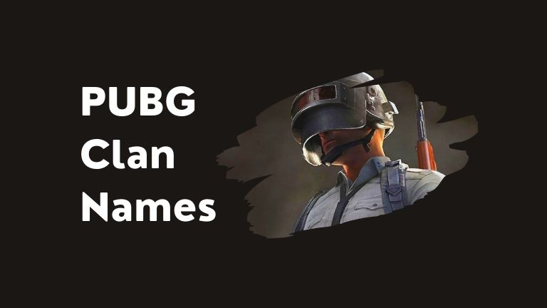 pubg clan names